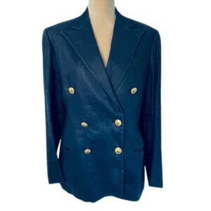 Ralph Lauren Navy Blazer with Gold Buttons